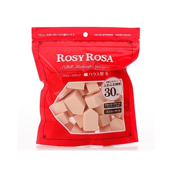 ROSY ROSA~粉底液粉撲五角型(845522)30入