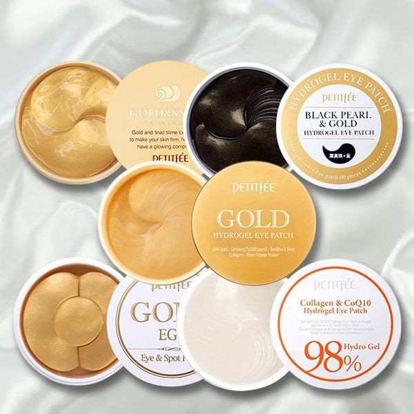 優惠款 Petitfee~黑珍珠金箔水凝膠眼膜(60片) NG品