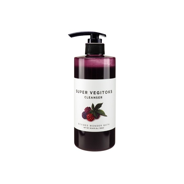 優惠款 WONDER-BATH~超級蔬果卸妝洗面乳(紫色-營養彈力)300ml NG品