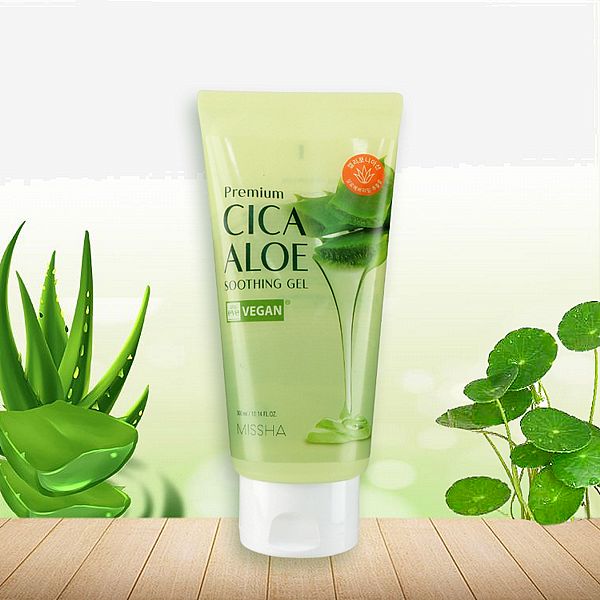 韓國 MISSHA~積雪草蘆薈保濕凝膠(升級版)300ml