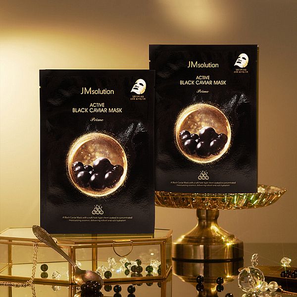 韓國 JMSolution~黑魚子醬活力面膜(單片30ml)