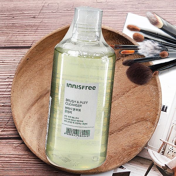 韓國 Innisfree~妝自然美妝工具-刷具粉撲清潔液(250ml)