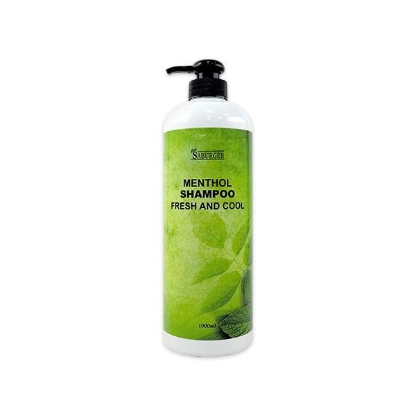優惠款 莎柏格SABURGER~酷涼薄荷洗髮精(1000ml) NG品