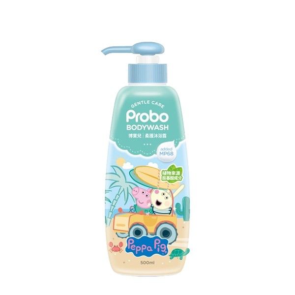 優惠款 博寶兒Probo~佩佩豬柔護沐浴露(500ml) NG品