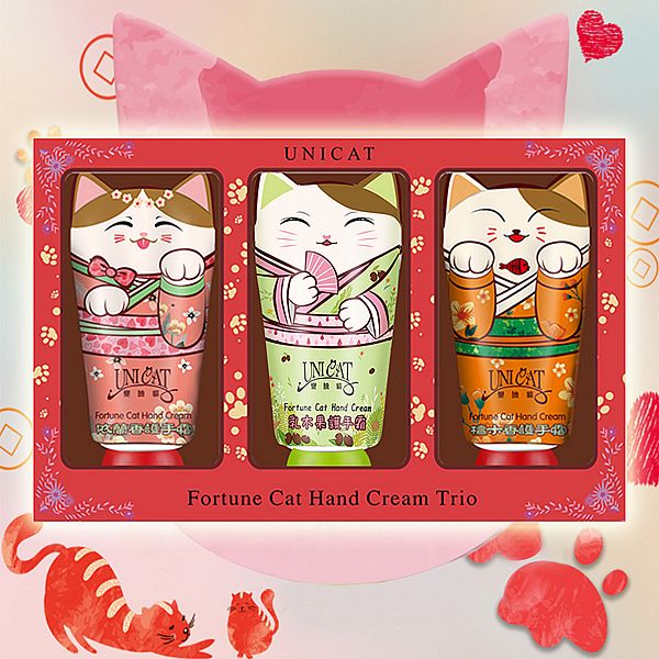 UNICAT 變臉貓~護手霜禮盒版(40mlx3)