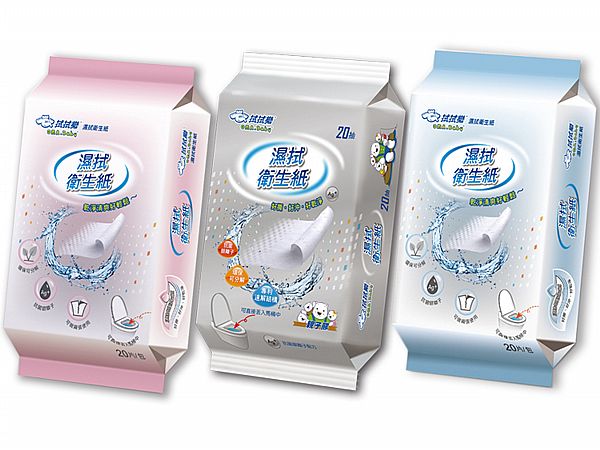 拭拭樂~濕拭衛生紙(20抽) 包裝款式隨機出