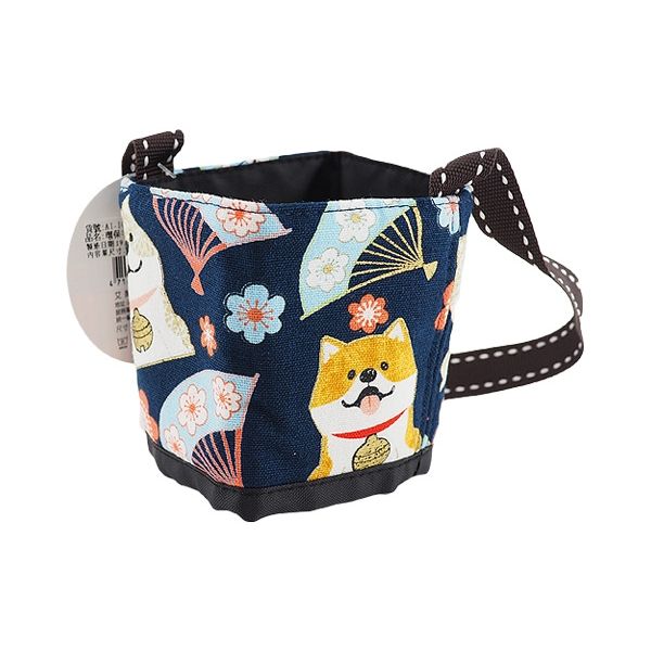 柴犬環保手提飲料杯套(1入)  款式隨機出貨