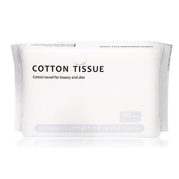 COTTON TISSUE~親膚棉柔洗臉巾(50抽)