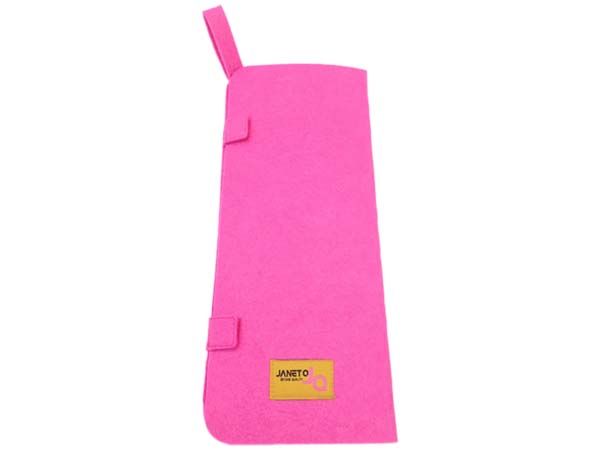 JANET Q 澤妮官~JQ電棒離子夾隔熱收納套(粉色)1入