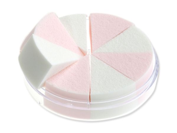 KIDOL~韓國原裝盒裝圓三角8切海綿NR-8-2(8入)