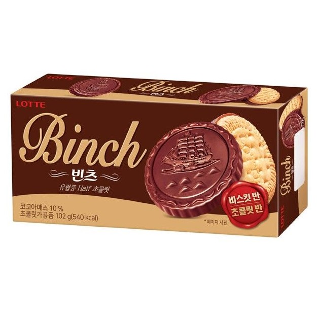 LOTTE 樂天~ BINCH 巧克力餅乾