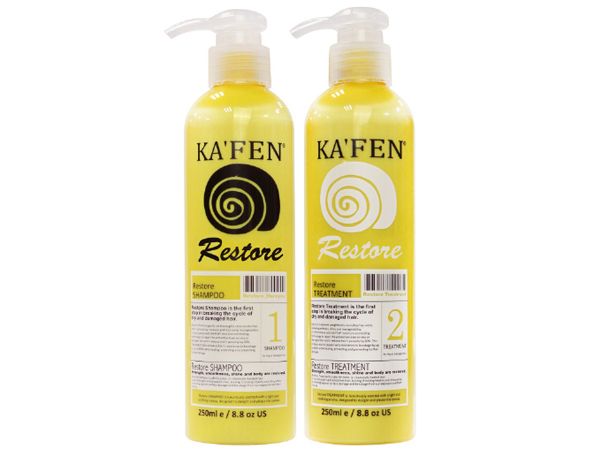 KAFEN-還原酸蛋白系列~ 蝸牛極致洗髮精／護髮素(250ml)2款可選