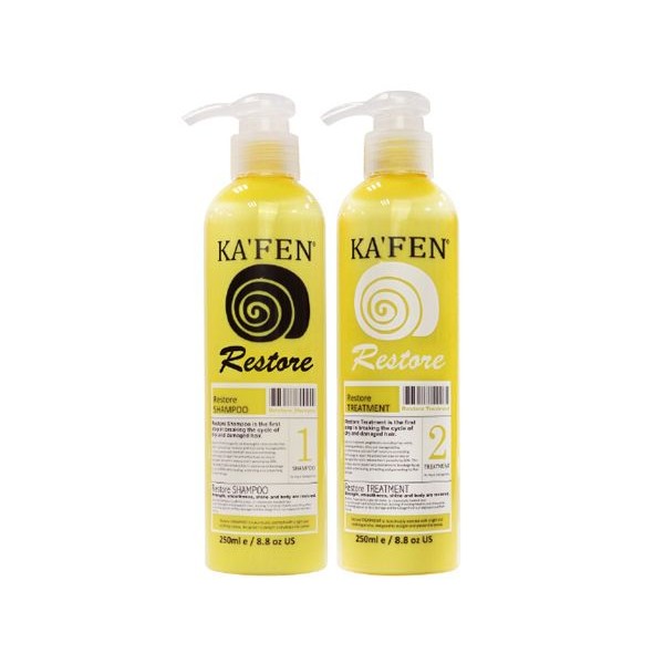KAFEN-還原酸蛋白系列~ 蝸牛極致洗髮精／護髮素(250ml)2款可選