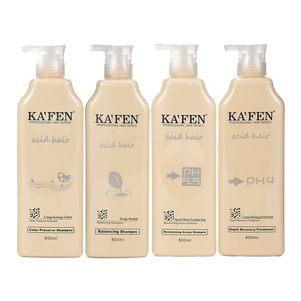 KAFEN acid hair亞希朵~酸蛋白 洗髮精／滋養霜(800ml) 多款可選