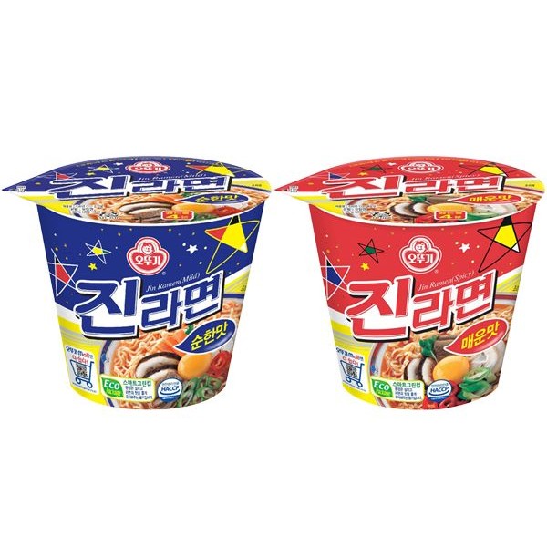韓國不倒翁~ 金拉麵杯麵(1杯裝) 原味／辣味 2款可選 泡麵/進口/ 團購
