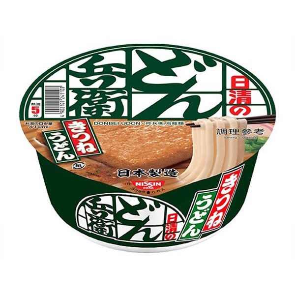 日清~咚兵衛油豆腐烏龍麵(95g)1入