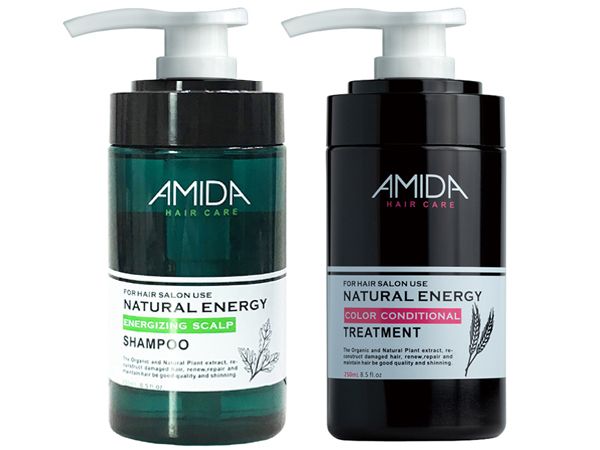 Amida 蜜拉~小洗護組合(平衡去脂洗髮精250ml+角質蛋白護髮素250ml)