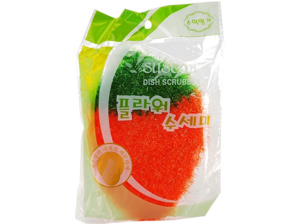 韓國第二代不沾油洗鍋布/洗碗巾/菜瓜布(1入)