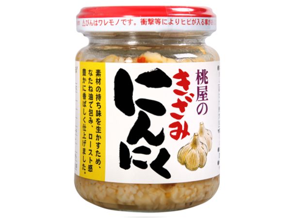 日本 桃屋~千切大蒜調味醬(125g) 