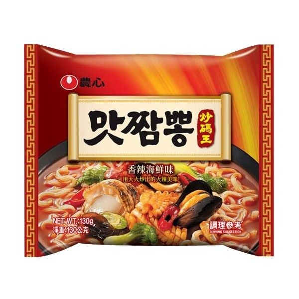 韓國 農心~辣味炒碼麵130g(單包)