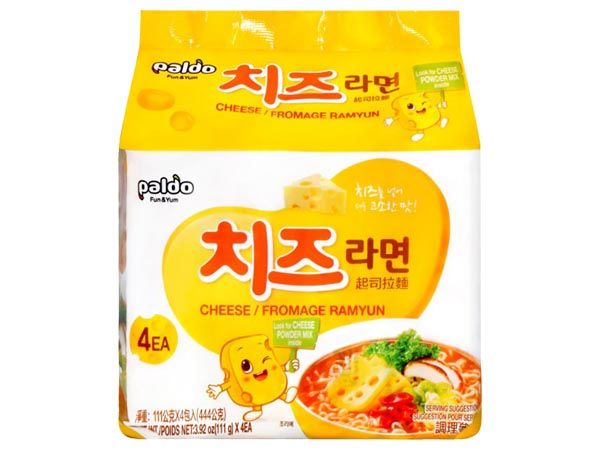 韓國 八道 Paldo~起司拉麵(111gx4包) 團購／泡麵