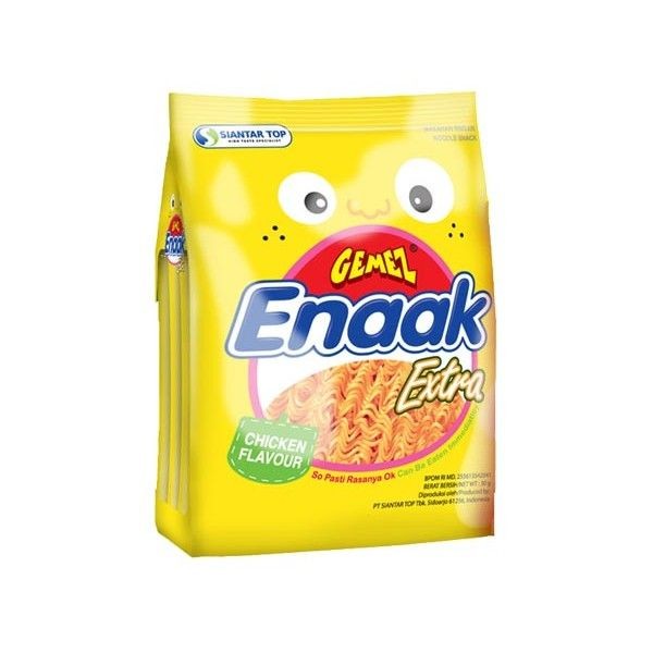 韓國 Enaak~韓式小雞麵-雞汁味(袋裝30gx3包) 點心麵