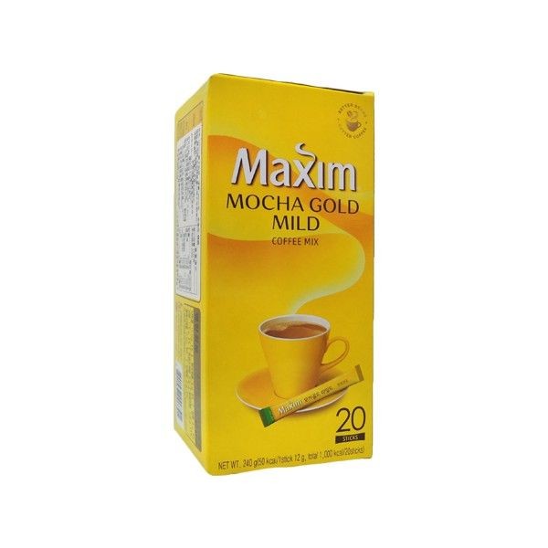 韓國 Maxim~摩卡咖啡(12gx20入) 即溶咖啡