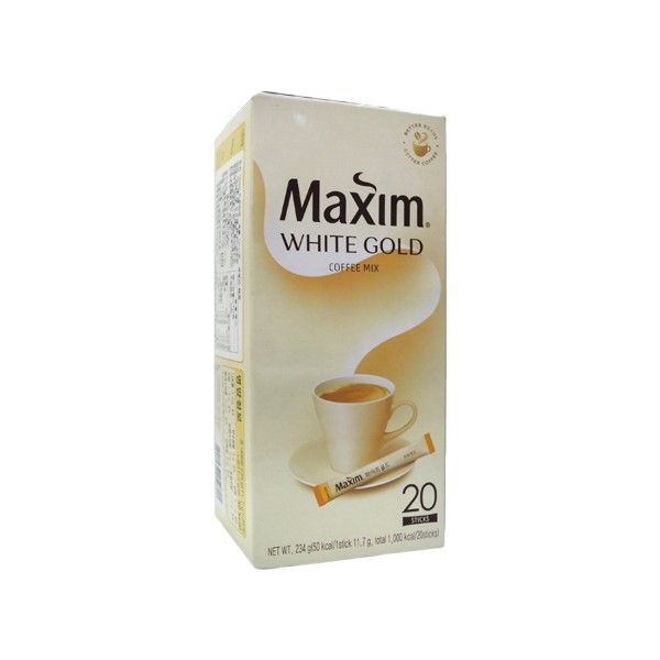韓國 Maxim~白金咖啡(11.7gx20入) 即溶咖啡