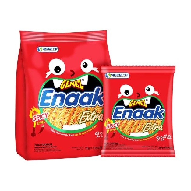 韓國 ENAAK~韓式小雞麵 辣味