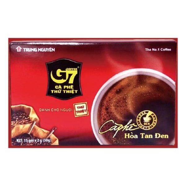 越南 G7~純咖啡15入(盒裝) 黑咖啡