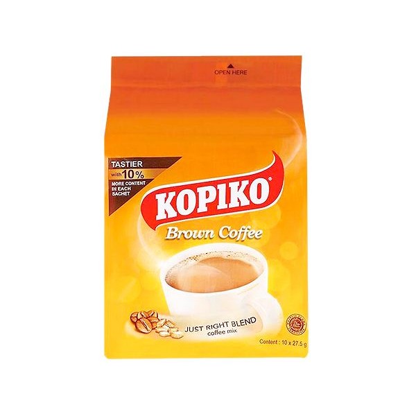 印尼 KOPIKO~三合一即溶黃糖咖啡(275g)