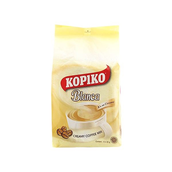 印尼 KOPIKO~三合一即溶白咖啡(300g)