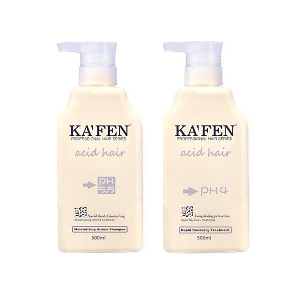 KAFEN卡氛acid hair亞希朵~酸性蛋白保濕洗髮精／滋養霜(500ml) 兩款可選