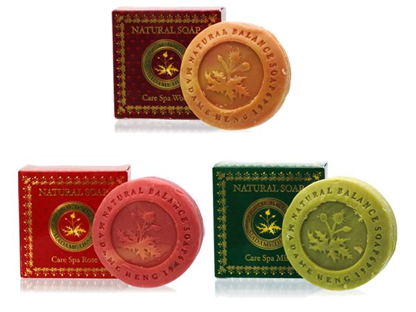 泰國興太太~平衡SPA香皂(150g) 檀香／玫瑰／薄荷 款式可選 Madame Heng