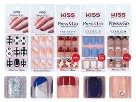 Kiss~Press&Go指甲貼片(30片入) 多款可選