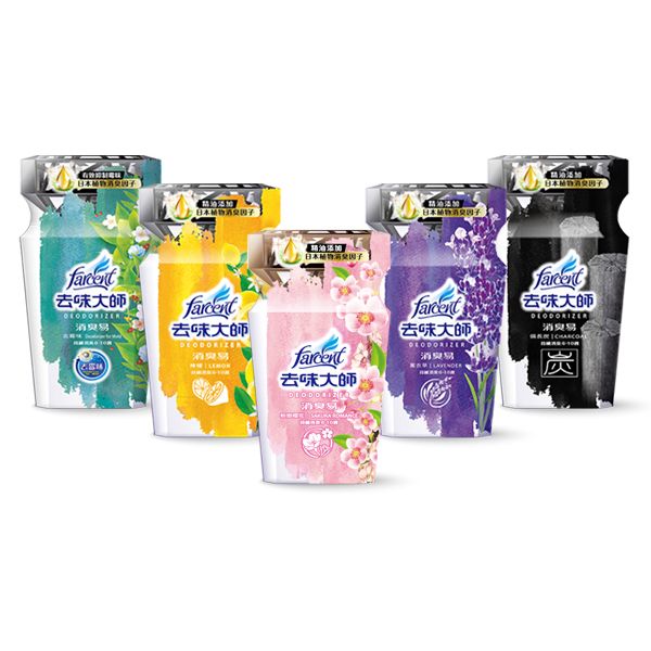 去味大師~消臭易(350ml) 去霉味／檸檬／薰衣草／備長炭／粉戀櫻花 款式可選