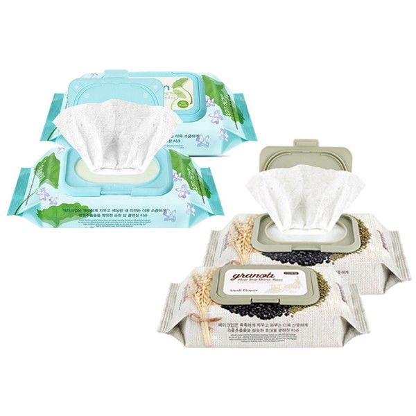 韓國 Medi Flower~深層卸妝濕巾(100抽) 兩款可選