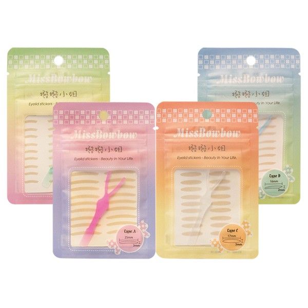 Miss bowbow 撥撥小姐~3M微整型雙眼皮貼(60枚) 多款可選