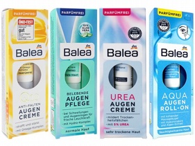 德國 Balea~Q10膠原蛋白／Urea尿素補水／Aqua藍藻精華／維生素E 保濕眼霜(15ml) 多款可選