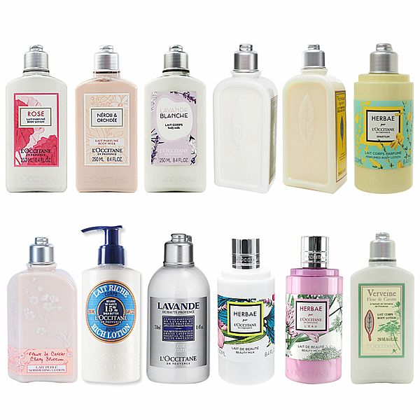 L'OCCITANE 歐舒丹~美體乳／身體乳／爽膚乳(250ml) 款式可選