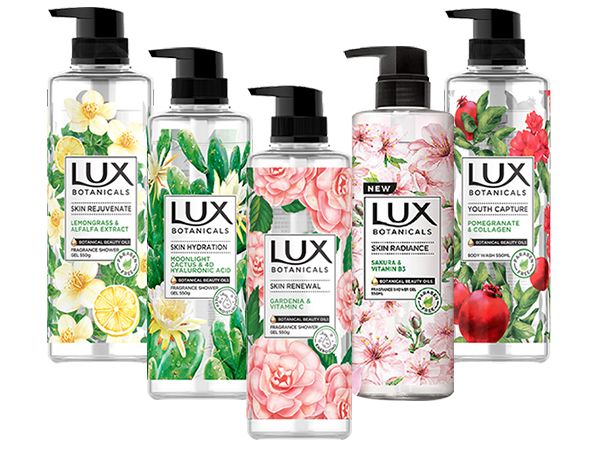 LUX 麗仕~植然精油香氛沐浴露(550g) 款式可選