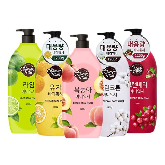 韓國 Shower Mate~微風如沐果香沐浴乳