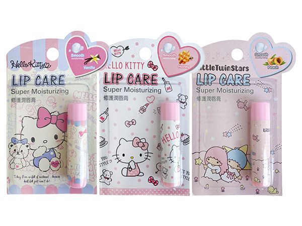 SANRIO 三麗鷗~Hello Kitty／雙子星 修護潤唇膏(4.5g) 款式可選