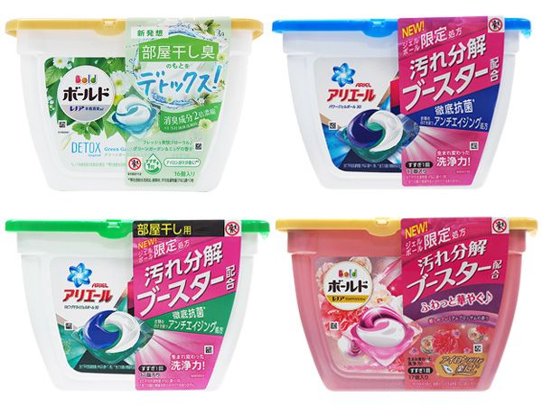 日本P&G~3D洗衣膠球(新版盒裝)1盒入 款式可選