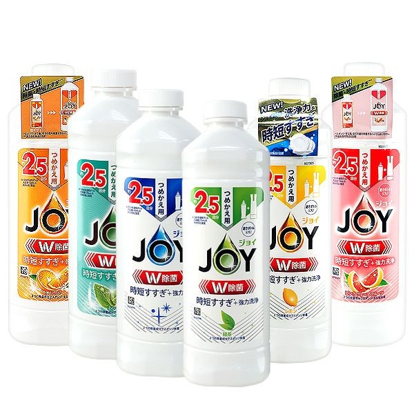 日本P&G~JOY速淨除油濃縮洗碗精325ml(補充罐) 款式可選