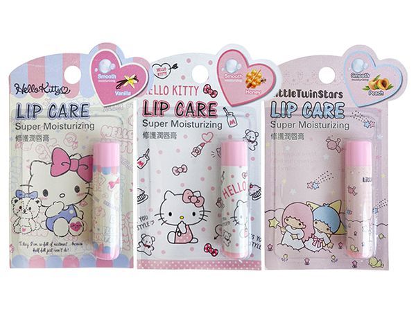 優惠款 SANRIO 三麗鷗~Hello Kitty／雙子星 修護潤唇膏(4.5g) 款式可選 NG品