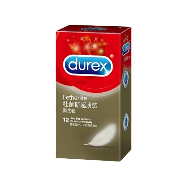 Durex 杜蕾斯~超薄裝衛生套(12入)  保險套