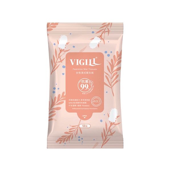 Vigill 婦潔~女性濕式衛生紙(12抽)
