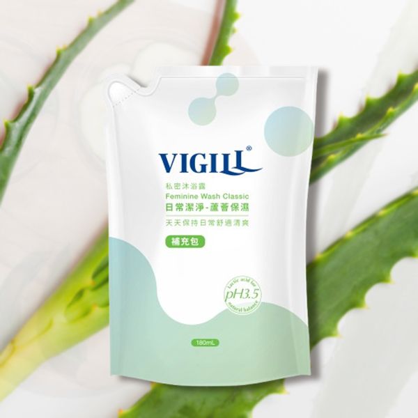 Vigill 婦潔~私密日常潔淨沐浴露180ml(補充包)