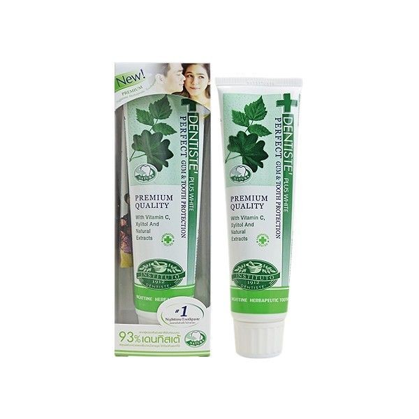 優惠款 泰國DENTISTE~草本牙膏100g NG品